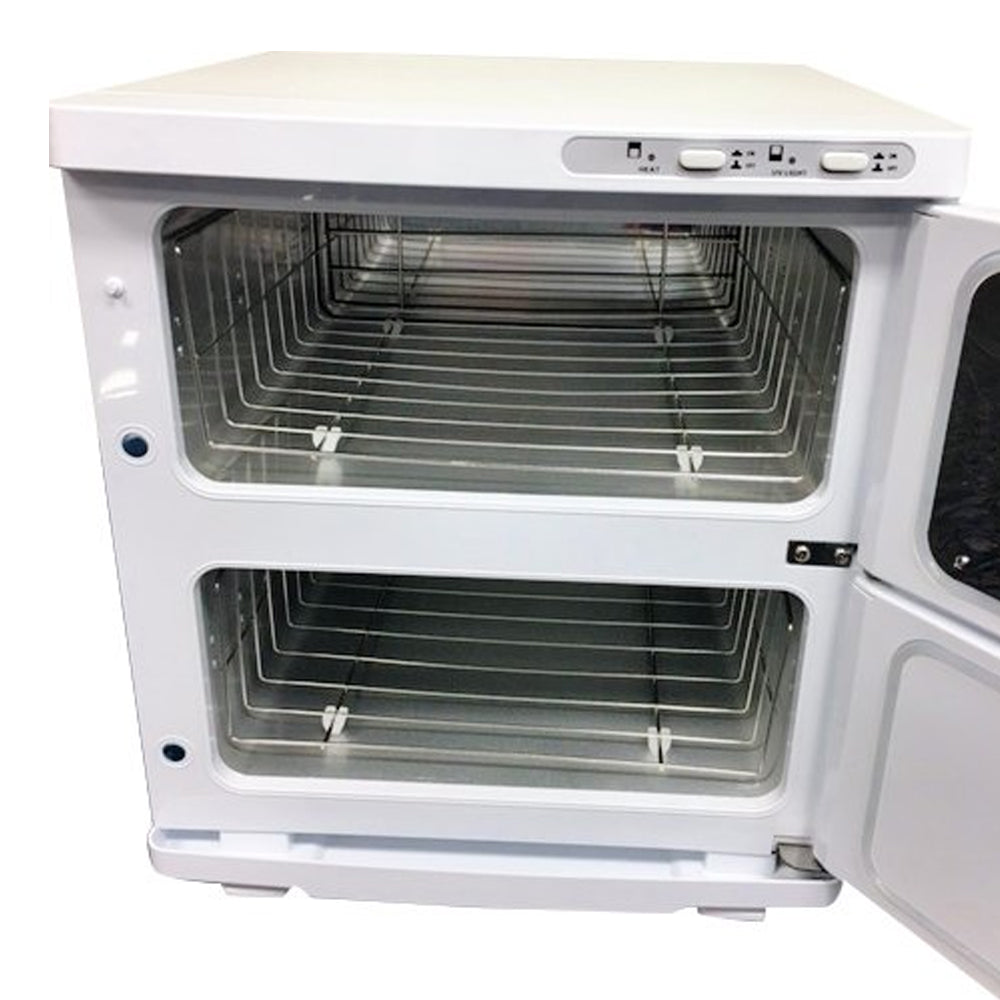 Puerta Doble - Calentador de Toallas - Capacidad para 48 Toallas